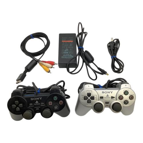 SONY (ソニー) PlayStation 2 SCPH-75000SSS FJ1820691 Satin Silver(サテン・シルバー)