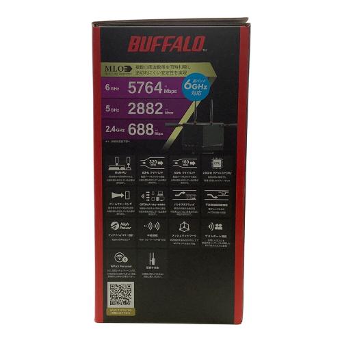 BUFFALO (バッファロー) Wi-Fiルーター AirStation WXR9300BE6P