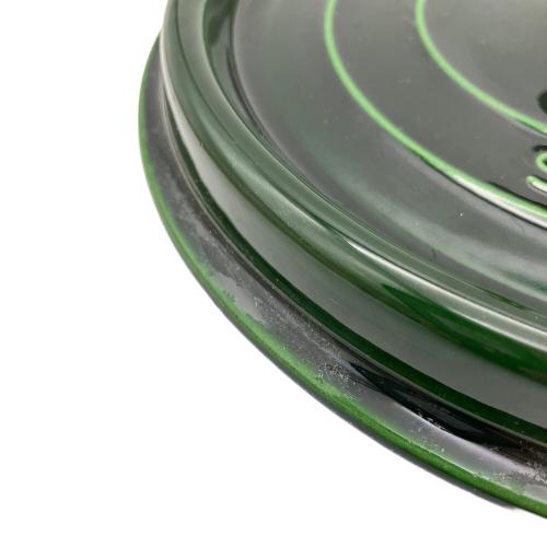Staub (ストウブ) ピコ ココット ラウンド 24cm 1102485 3.8L グリーン