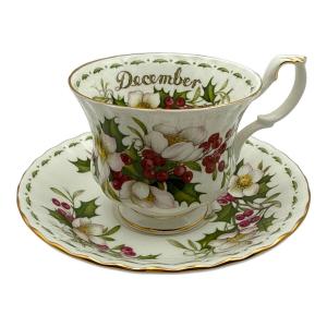 ROYAL ALBERT (ロイヤルアルバート) カップ&ソーサー December クリスマスローズ