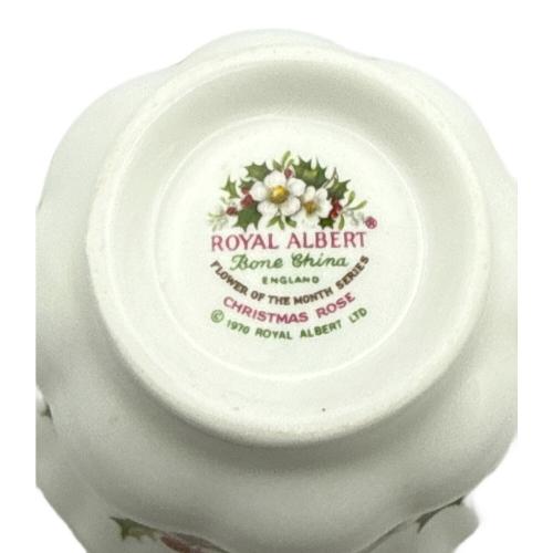 ROYAL ALBERT (ロイヤルアルバート) カップ&ソーサー December クリスマスローズ