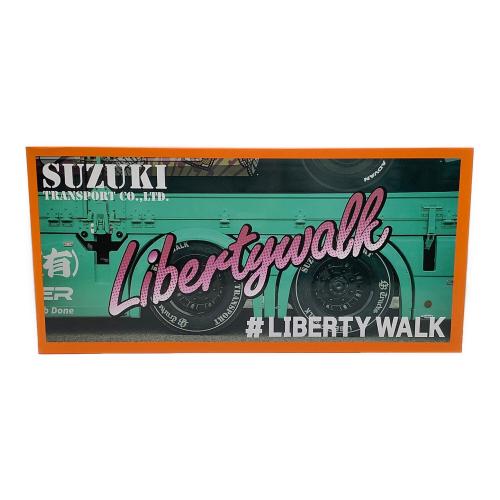 GCD(ゲインコーププロダクツ) ミニカー 425 三菱ふそう スーパーグレート 鈴木物流 LIBERTY WALK 1:64