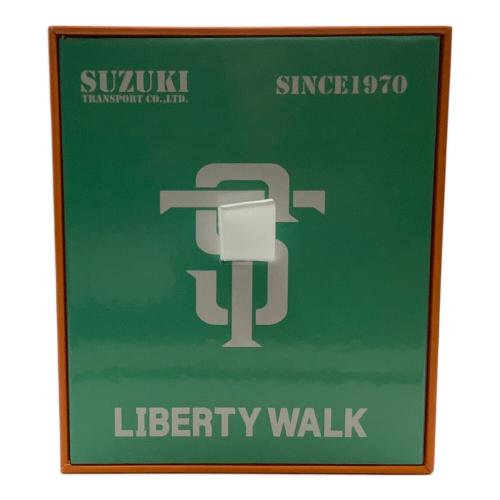 GCD(ゲインコーププロダクツ) ミニカー 425 三菱ふそう スーパーグレート 鈴木物流 LIBERTY WALK 1:64