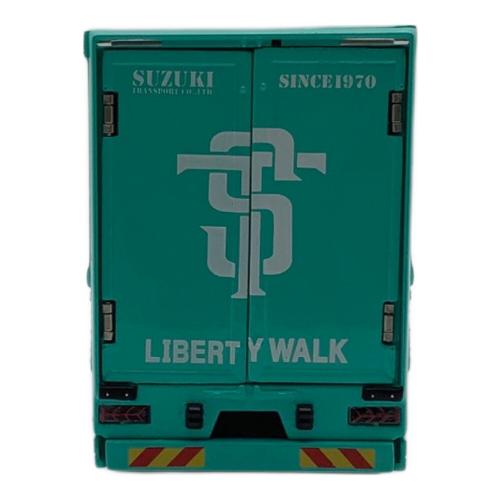 GCD(ゲインコーププロダクツ) ミニカー 425 三菱ふそう スーパーグレート 鈴木物流 LIBERTY WALK 1:64