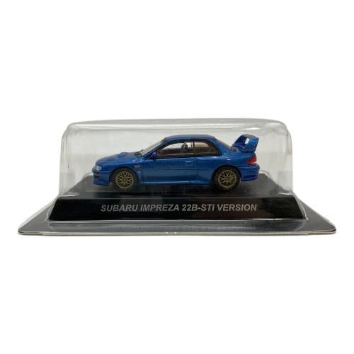 京商 (キョウショウ) ミニカー＆ブック No.03 SUBARU IMPREZA 22B-STI VERSION