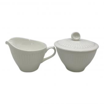 Wedgwood (ウェッジウッド) シュガーポット＆ミルクピッチャー2Pセット USED