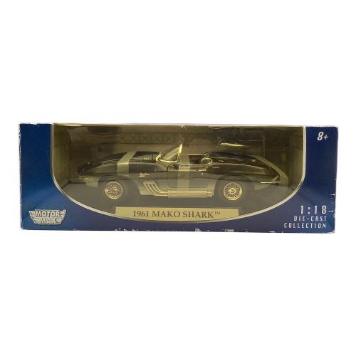 MOTOR MAX (モーターマックス) ミニカー 1:18 ダイキャストコレクション 1961 MAKO SHARK
