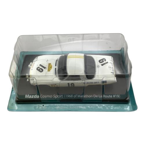 hachette(アシェット) ミニカー 国産名車コレクション スペシャルスケール 1/24 Mazda Cosmo Sport (1968 of Marathon De La Route 19) 定期購読特典