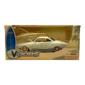 Jada TOYS (ジェイダトイズ) モデルカー VDUB$ 1959 フォルクスワーゲン・カルマンギア 1:24スケール