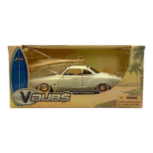 Jada TOYS (ジェイダトイズ) モデルカー VDUB$ 1959 フォルクスワーゲン・カルマンギア 1:24スケール