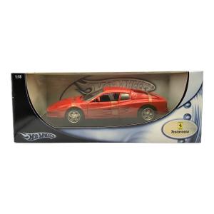 HOT WHEELS (ホットウィール) ミニカー Ferrari Testarossa 1:18