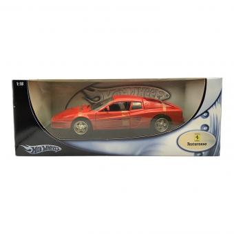 HOT WHEELS (ホットウィール) ミニカー Ferrari Testarossa 1:18