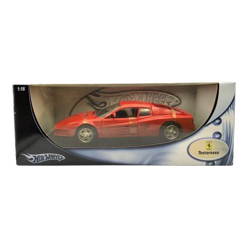HOT WHEELS (ホットウィール) ミニカー Ferrari Testarossa 1:18