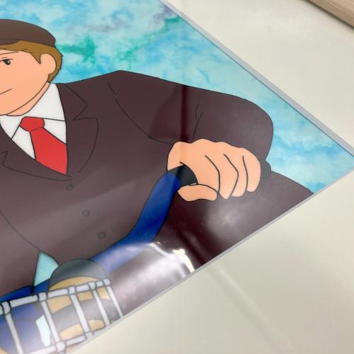 世界名作劇場 (セカイメイサクゲキジョウ) 復刻セル画 あらいぐまラスカル サイクリング49/100