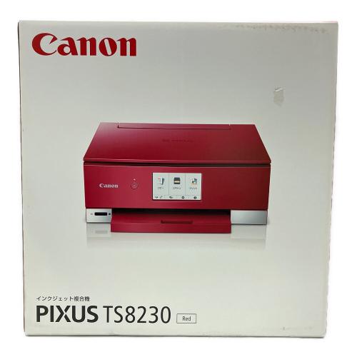 CANON (キヤノン) インクジェットプリンター PIXUS TS8230 912993C04192AA21AFJA27025 レッド
