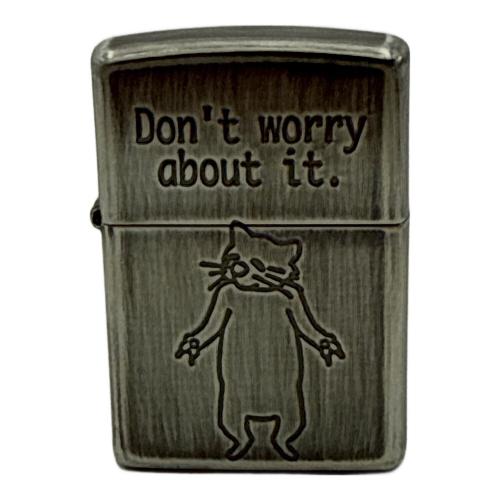 ZIPPO (ジッポ) オイルライター Don't worry about it