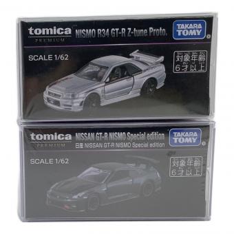 TAKARA TOMY (タカラトミー) トミカプレミアム NISMO R34 GT-R Z-tune Proto./NISSAN GT-R NISMO Special edition 2P