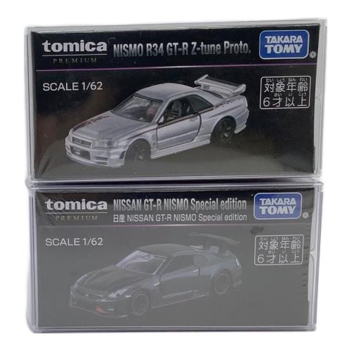 TAKARA TOMY (タカラトミー) トミカプレミアム NISMO R34 GT-R Z-tune Proto./NISSAN GT-R NISMO Special edition 2P