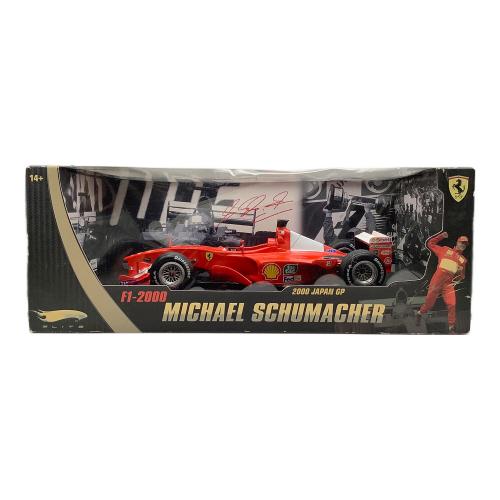 HOT WHEELS ELITE(ホットウィールエリート) ミニカー Ferrari F1-2000 2000 JAPAN GP MICHAEL SCHUMACHER 1:18