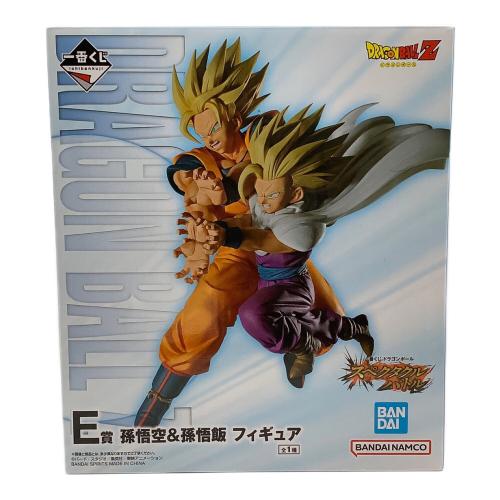 BANDAI SPIRITS(バンダイスピリッツ) フィギュア 一番くじ ドラゴンボール スペクタクルバトル E賞 孫悟空&孫悟飯フィギュア