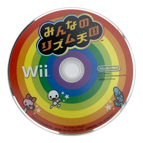 Nintendo(ニンテンドー) Wii用ソフト みんなのリズム天国 CERO A (全年齢対象)