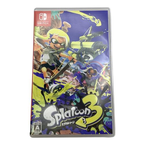 Nintendo(ニンテンドー) Nintendo Switch用ソフト スプラトゥーン3 CERO A (全年齢対象)