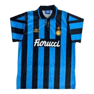 インテル・ミラノ サッカーユニフォーム メンズ SIZE S ブルー×ブラック