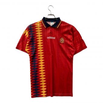 adidas (アディダス) サッカーユニフォーム スペイン代表 1994年 ホームユニフォーム メンズ SIZE S レッド