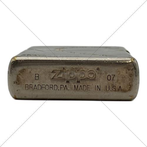 ZIPPO (ジッポ) オイルライター 2007年製 ハートメッセージ レギュラータイプ