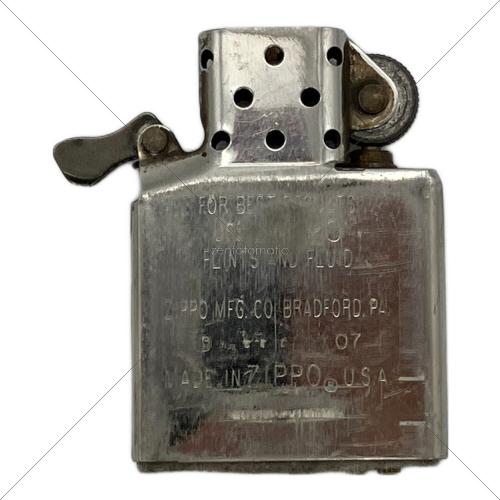 ZIPPO (ジッポ) オイルライター 2007年製 ハートメッセージ レギュラータイプ