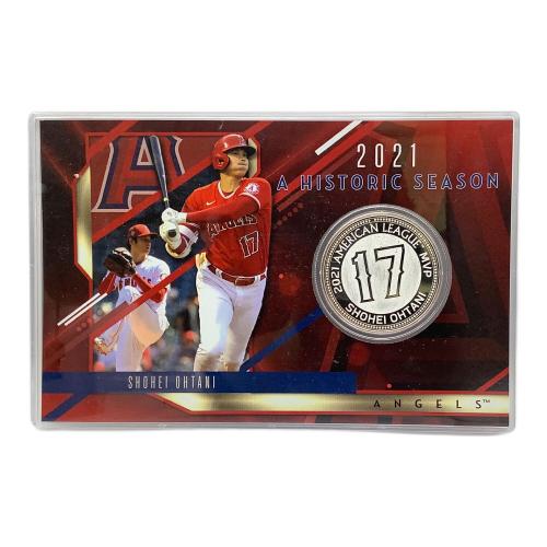THE HIGHLAND MINT(ハイランドミント) 記念品 2021 大谷翔平 A HISTORIC SEASON シルバーコインカード 記念コイン 5000個限定