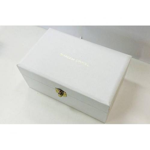 KAGAMI CRYSTAL 切子　2個セット 未使用品 2Pセット