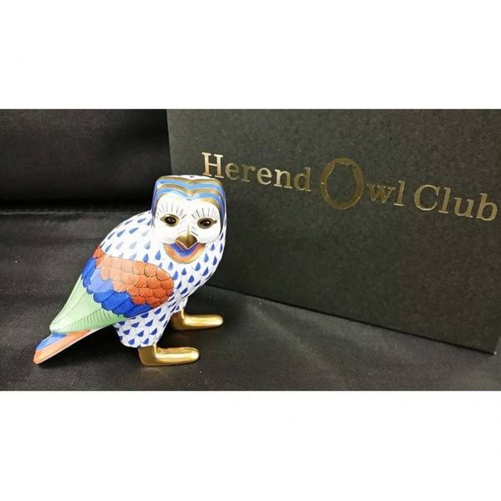 Herend フィギュリン ヒロエグリフ フクロウ｜トレファクONLINE