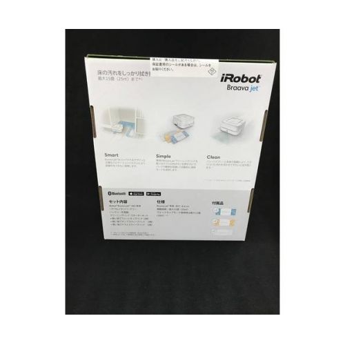 iRobot iRobot Braava jet 240 未使用品 B240060 程度S(未使用品) iRobot Braava jet 240