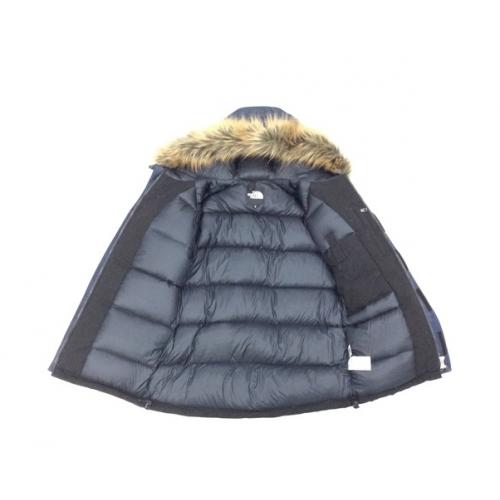 THE NORTH FACE デニムマクマードパーカー ネイビー 無地 冬物