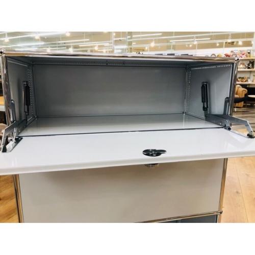 USM Haller キャビネット ホワイト 3段