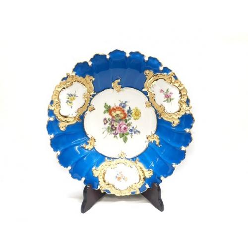 Meissen プレート グランツ・ゴールド　フラワーブーケ MEISSEN『グランツ・ゴールド　フラワーブーケ』入荷