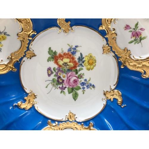 Meissen プレート グランツ・ゴールド　フラワーブーケ MEISSEN『グランツ・ゴールド　フラワーブーケ』入荷