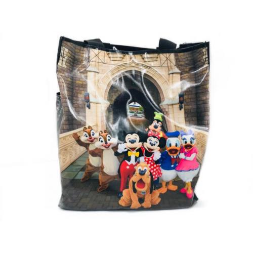 Disney RESORT 実写トートバッグ ブラック Disney  実写トートバッグ