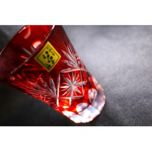 江戸切子 星剣菱 タンブラー 未使用品 2Pセット 東京の伝統工芸品