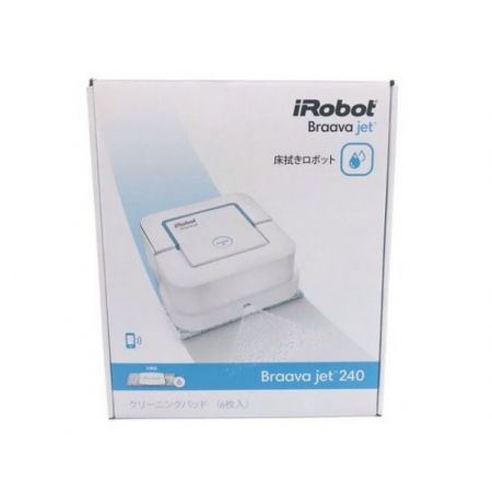 iRobot (アイロボット) 床拭きロボット 未使用品 Braava jet 240 程度S(未使用品) 50Hz／60Hz iRobot　床拭きロボット