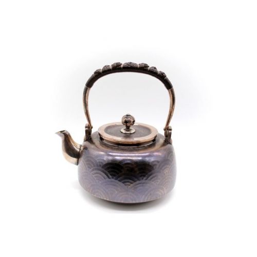 純銀鉄瓶 やかん 湯沸