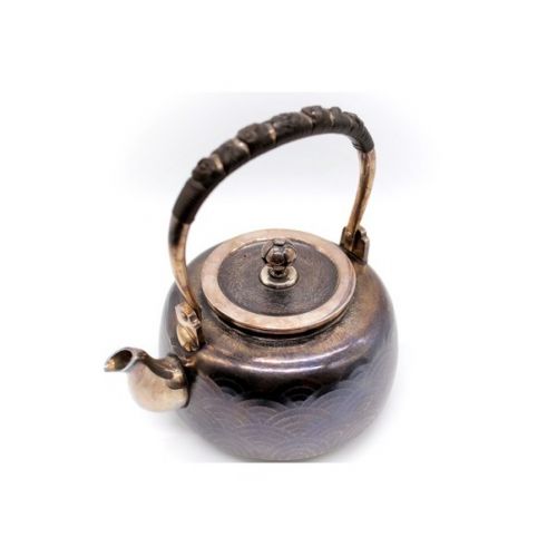 純銀鉄瓶 やかん 湯沸