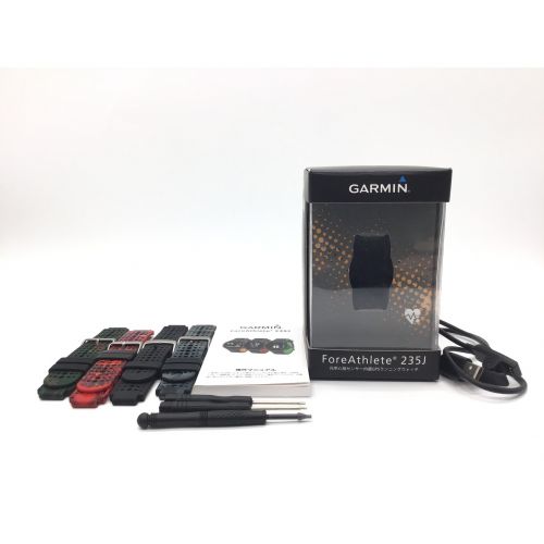 GARMIN (ガーミン) ForeAthleteR 235J ブラック ForeAthleteR 235J クォーツ ラバー