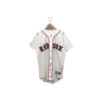 Majestic (マジェスティック) ユニフォーム メンズ SIZE S ホワイト レッドソックス 【18】松坂大輔