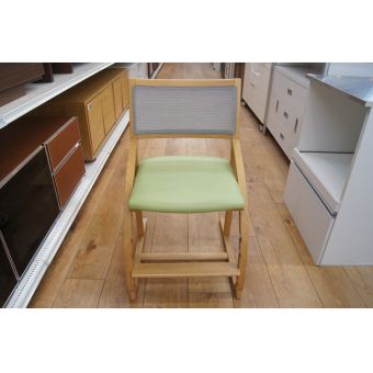 karimoku (カリモク) 学習椅子 ナチュラル×グリーン  クレシェ