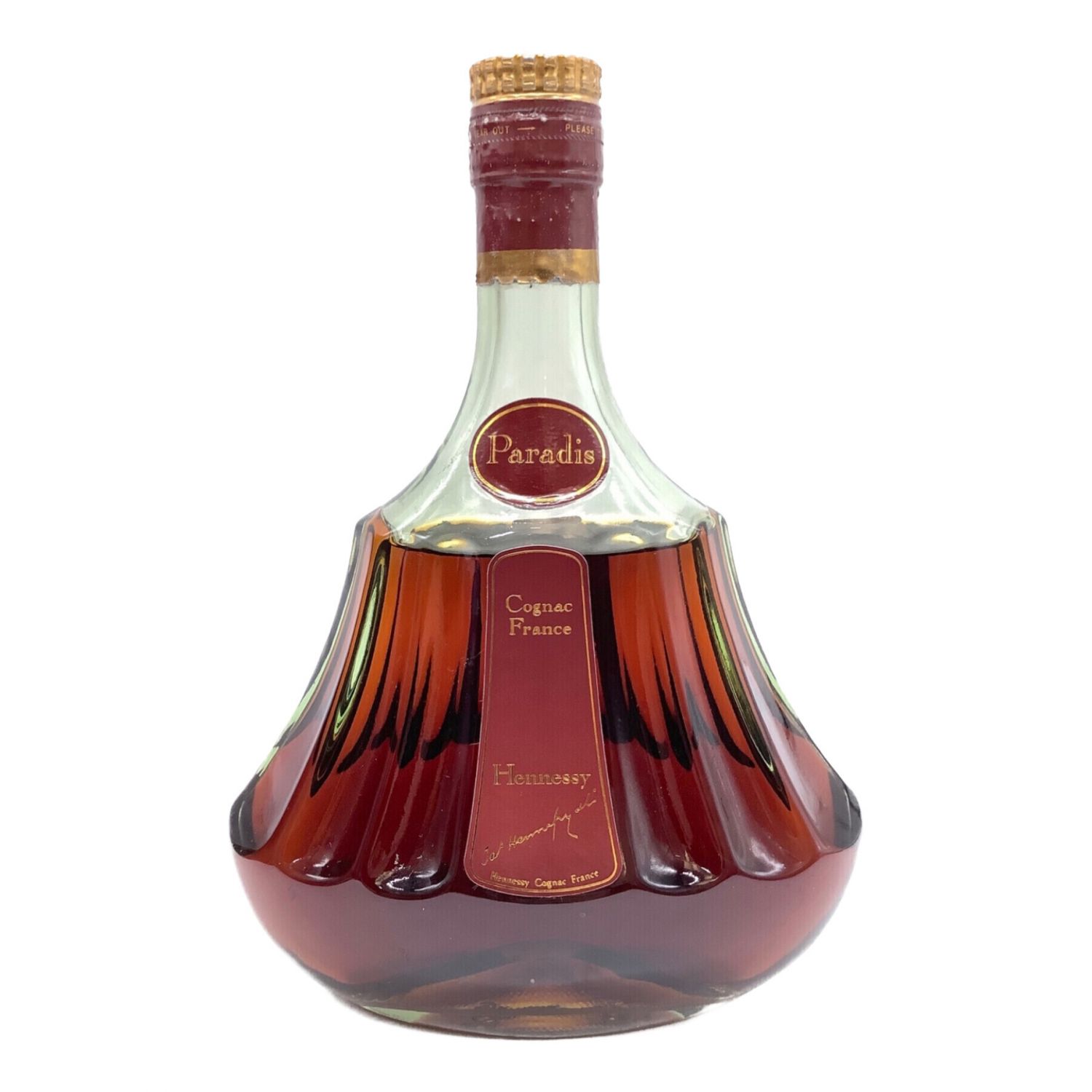 328 HENNESSY Cognac Paradis 金キャップ | irai.co.id