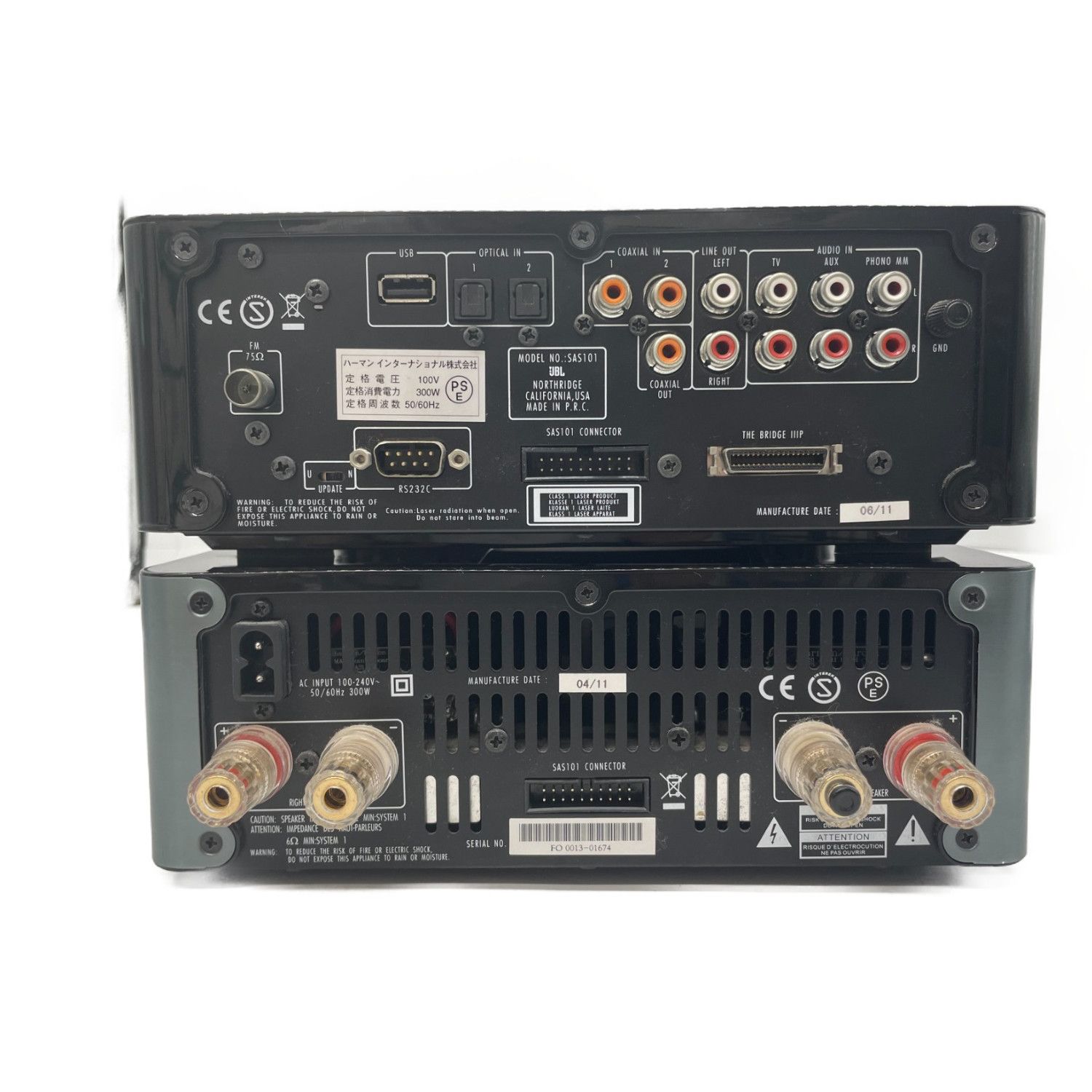 JBL システムコンポ SAS101 - オーディオ機器
