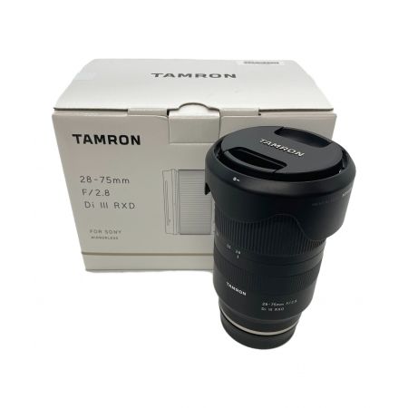 TAMRON (タムロン) レンズ タムロン TAMRON 28-75mm F2.8 Di III RXD(A036SF) [28-75mm/F2.8 ソニーEマウント] -