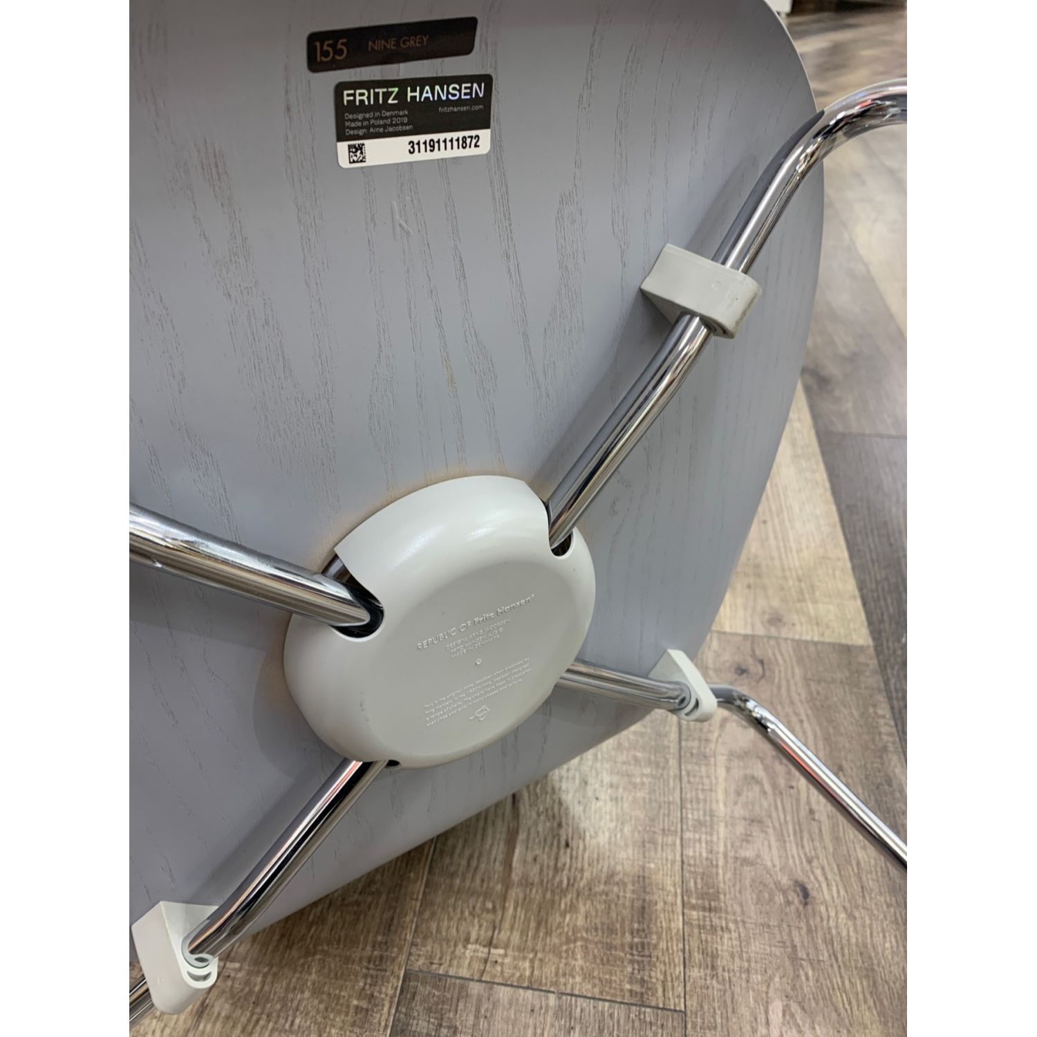 Fritz Hansen 155 ナイングレー チェア Fritz Hansen 155 ナイングレー チェア Fritz Hansen 155 ナイングレー